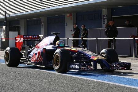 Jean-Eric Vergne - Toro Rosso - Formel 1 - Jerez-Test - 28. Januar 2014