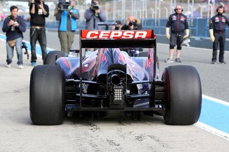 Jean-Eric Vergne - Toro Rosso - Formel 1 - Jerez-Test - 28. Januar 2014