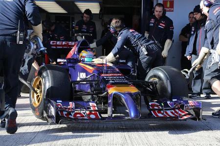 Jean-Eric Vergne - Toro Rosso - Formel 1 - Jerez-Test - 28. Januar 2014