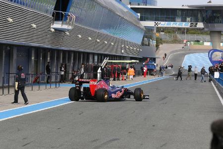 Jean-Eric Vergne - Toro Rosso - Formel 1 - Jerez-Test - 28. Januar 2014