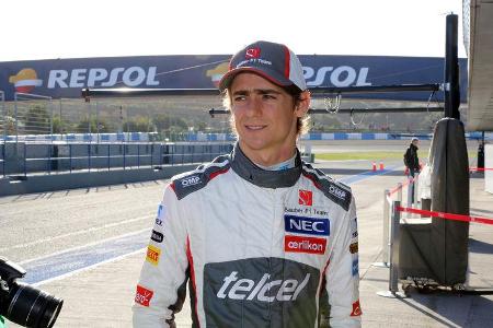 Esteban Gutierrez - Sauber - Formel 1 - Jerez-Test - 28. Januar 2014