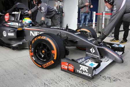 Esteban Gutierrez - Sauber - Formel 1 - Jerez-Test - 28. Januar 2014