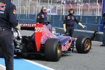 Jean-Eric Vergne - Toro Rosso - Formel 1 - Jerez-Test - 28. Januar 2014
