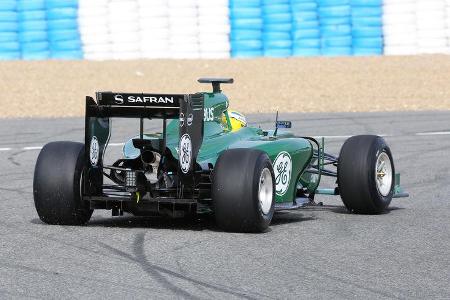 01/2014, Caterham CAT05 Präsentation Jerez