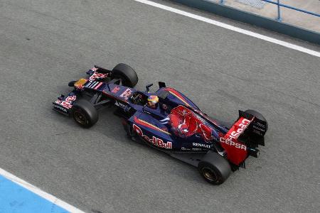 Jean-Eric Vergne - Toro Rosso - Formel 1 - Test - Jerez - 28. Januar 2014