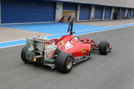 Kimi Räikkönen - Ferrari - Formel 1 - Test - Jerez - 28. Januar 2014