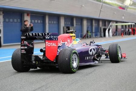 Sebastian Vettel - Red Bull - Formel 1 - Test - Jerez - 28. Januar 2014