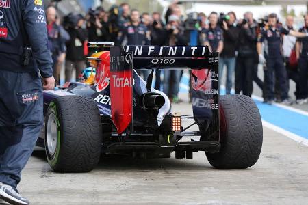 Sebastian Vettel - Red Bull - Formel 1 - Test - Jerez - 28. Januar 2014