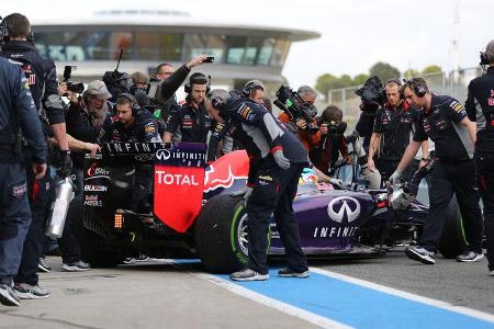 Sebastian Vettel - Red Bull - Formel 1 - Test - Jerez - 28. Januar 2014