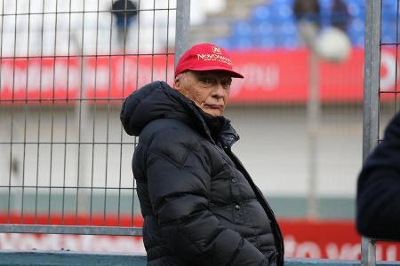 Niki Lauda - Formel 1 - Test - Jerez - 28. Januar 2014