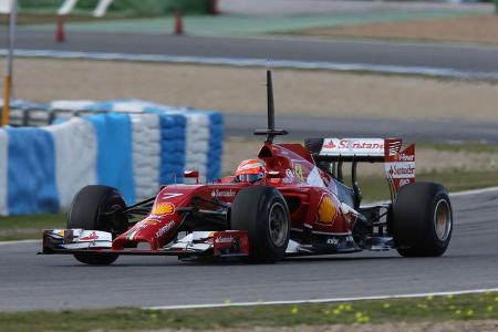 Kimi Räikkönen - Ferrari - Formel 1 - Test - Jerez - 28. Januar 2014
