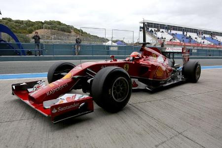 Kimi Räikkönen - Ferrari - Formel 1 - Test - Jerez - 28. Januar 2014