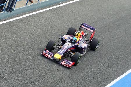 Sebastian Vettel - Red Bull - Formel 1 - Test - Jerez - 28. Januar 2014