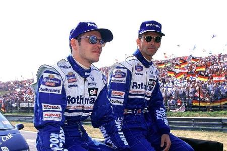 Damon Hill vs. Jacques Villeneuve - 1996
