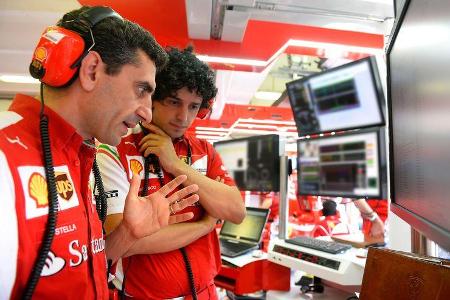 Ferrari - Boxen-Reportage - Formel 1 - GP Ungarn - 2014