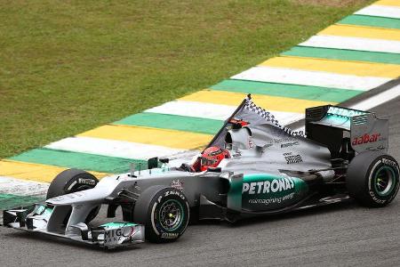 Michael Schumacher GP Brasilien 2012