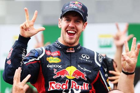 Sebastian Vettel GP Brasilien 2012