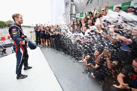 Sebastian Vettel GP Brasilien 2012