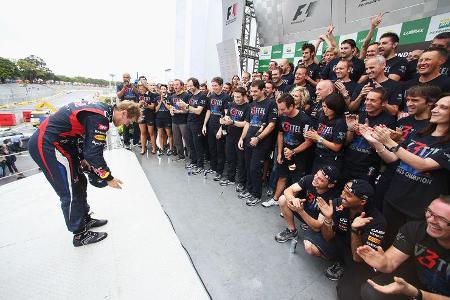 Sebastian Vettel GP Brasilien 2012