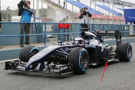 Williams - Jerez-Test - Formel 1 - 2014