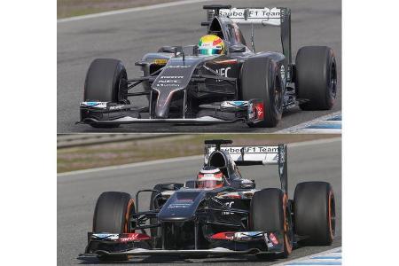Sauber C33 - Technik-Analyse - F1 2014