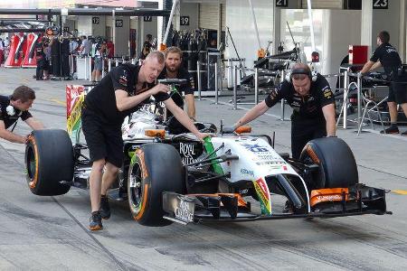 Force India - Formel 1 - GP Japan - 3. Oktober 2014