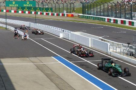 Roberto Merhi - Caterham - Formel 1 - GP Japan - 3. Oktober 2014
