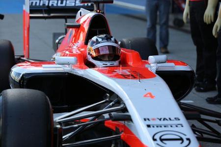 Max Chilton - Marussia - Formel 1 - Jerez - Test - 30. Januar 2014