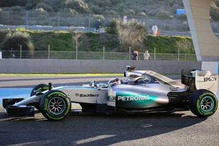Lewis Hamilton - Mercedes - Formel 1-Test - Jerez - 4. Februar 2015