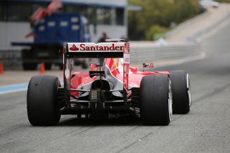 Sebastian Vettel - Ferrari - Formel 1-Test - Jerez - 2. Februar 2015