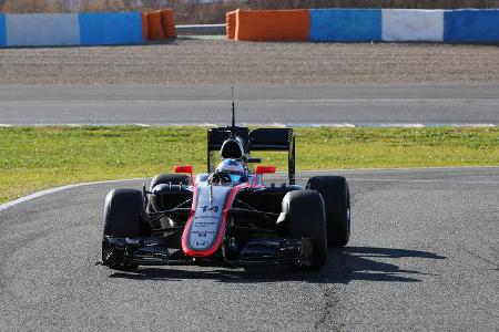 Fernando Alonso - McLaren - Formel 1-Test Jerez - 1. Febraur 2015