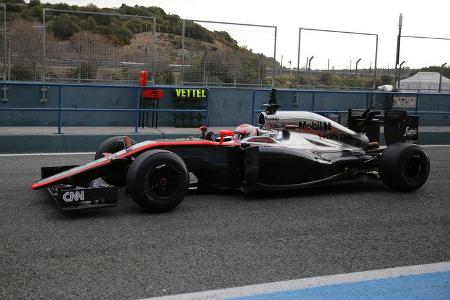 Jenson Button - McLaren - Formel 1-Test - Jerez - 2. Februar 2015