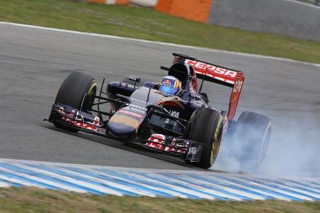 Carlos Sainz Jr - Toro Rosso - Formel 1-Test - Jerez - 3. Februar 2015