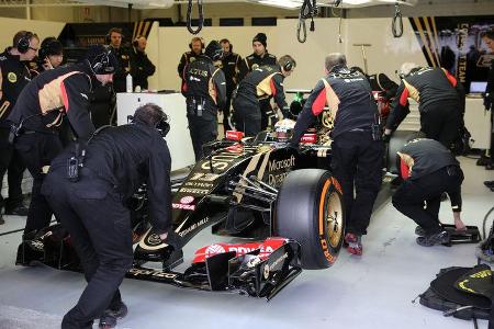 Pastor Maldonado - Lotus - Formel 1-Test - Jerez - 2. Februar 2015