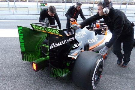Nico Hülkenberg - Force India - Formel 1-Test - Barcelona - 28. Februar 2015