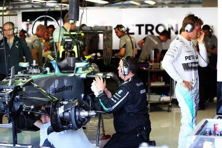 Nico Rosberg - Mercedes - Formel 1 - GP Italien - 6. September 2014