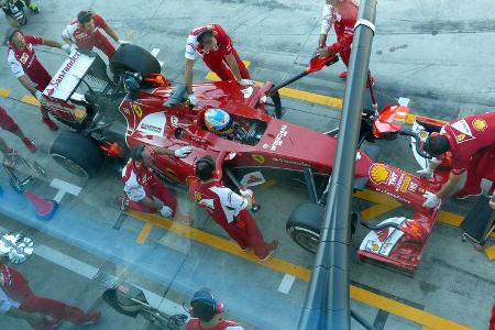 Fernando Alonso - Ferrari - Formel 1 - GP Italien - 6. September 2014