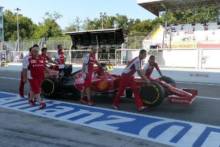Ferrari - Formel 1 - GP Italien - 6. September 2014