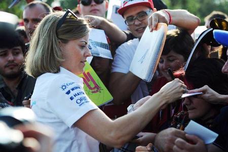 Susie Wolff - Formel 1 - GP Italien - 6. September 2014