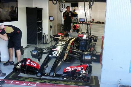 Lotus - Formel 1 - GP Italien - 6. September 2014