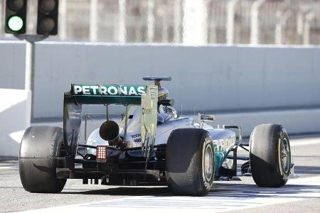 Nico Rosberg - Mercedes - Barcelona - F1 Test 2 - 14. Mai 2014