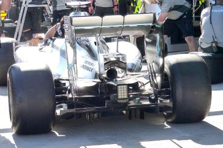 Mercedes - Technik - GP Russland 2014