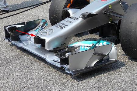 Mercedes - GP China 2014 - Technik