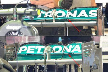 Mercedes - Formel 1 - Technik - GP Italien 2014