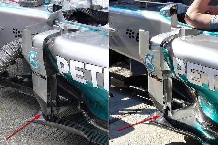 Mercedes - Technik - GP Russland 2014