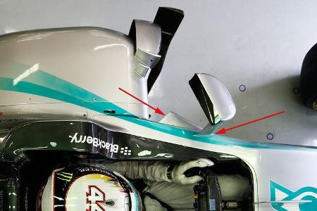 Mercedes - Formel 1 - Technik - GP Italien 2014
