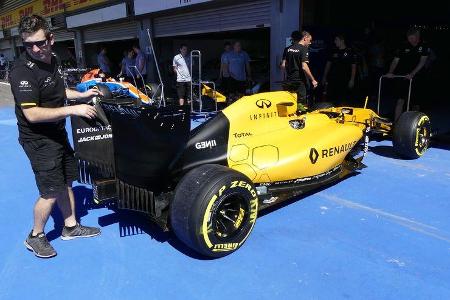 Renault - Formel 1 - GP Belgien - Spa-Francorchamps - 25. August 2016