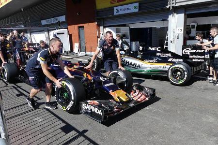 Toro Rosso - GP Belgien 2016 - Spa-Francorchamps - Donnerstag - 25.8.2016