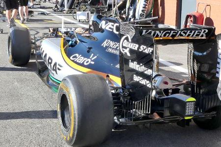 Force India - Formel 1 - GP Belgien - Spa-Francorchamps - 25. August 2016