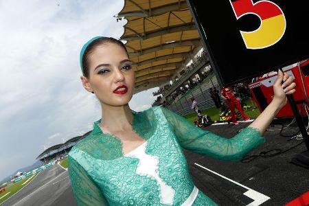 Grid Girls - Formel 1 - GP Malaysia 2017